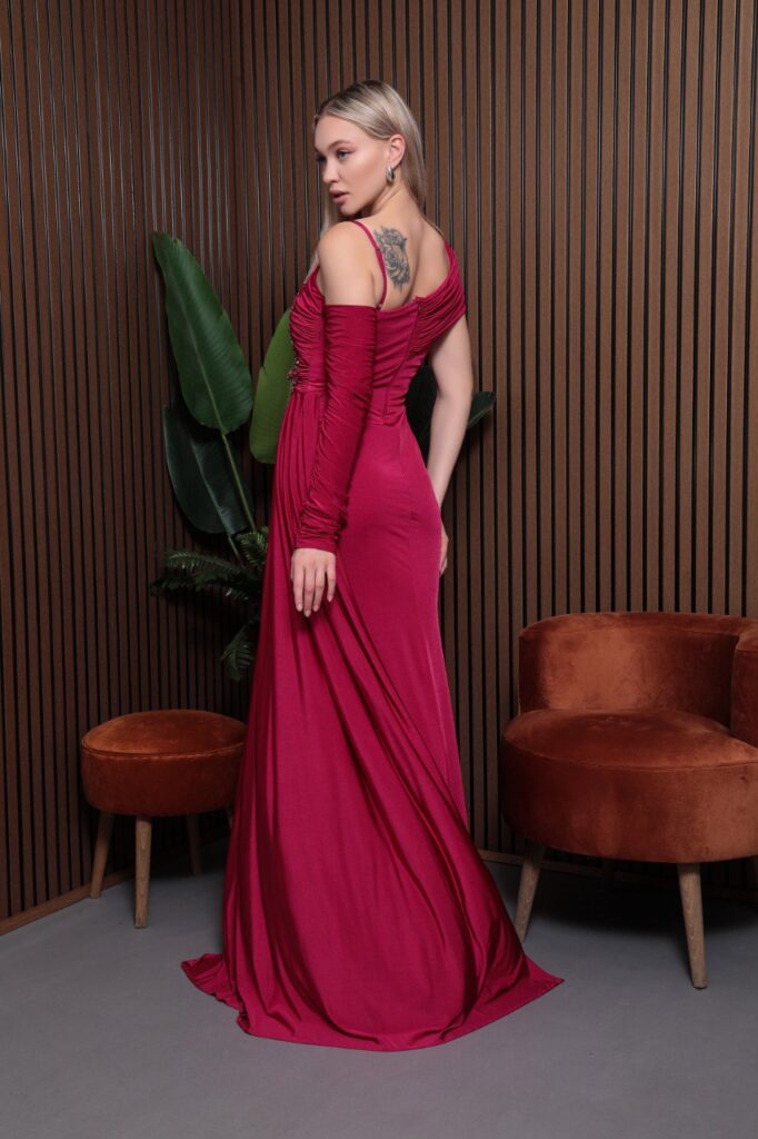 Attribute_pa_culoaregalbenattribute_pa_marime42 3 Rochie eleganta cod 9611. 1