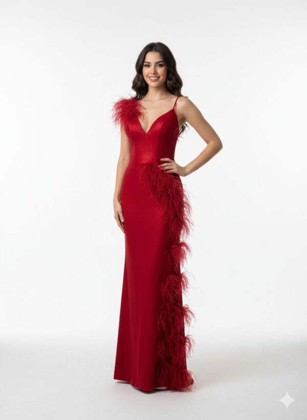 Rochie lungă elegantă cu cupe push-up, corset și fermoar ascuns lateral, stil elegant, pentru evenimente – Cod 25112